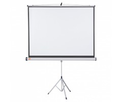 Projekcinis ekranas pastatomas Nobo Tripod 1500x1138mm 4:3