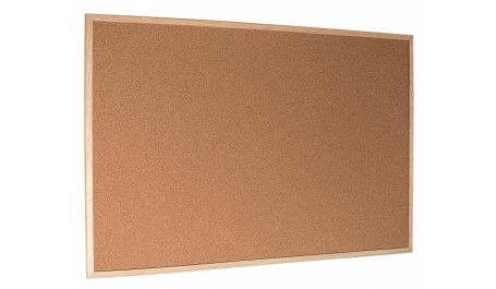 Kamštinė skelbimų lenta mediniu rėmu Esselte 100 x 60 cm