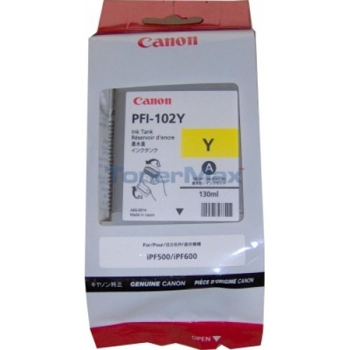 Canon Ink PFI-102 Yellow (0898B001)