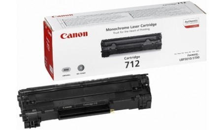 Canon Cartridge 712 Juoda, 1500 psl.