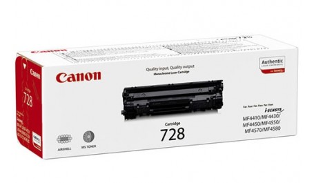 Canon Cartridge 728 Juoda, 2100 psl.