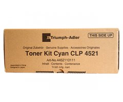 Triumph Adler Toner CLP 4521/ Utax Toner CLP 3521 Cyan (4452110111/ 4452110011)