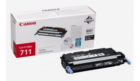 Canon cartridge 711 Juoda, 6000 psl.