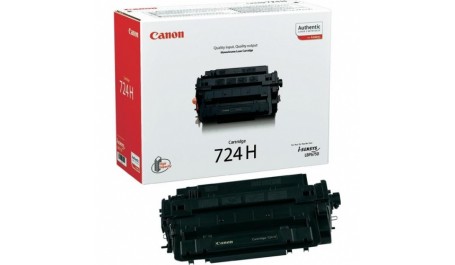 Canon Cartridge 724H Juoda, 12500 psl.