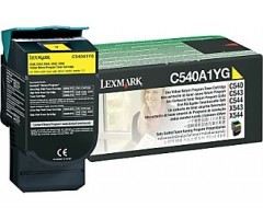 Lexmark Cartridge Yellow (C540A1YG) Return