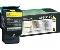 Lexmark Cartridge Yellow (C544X1YG) Return
