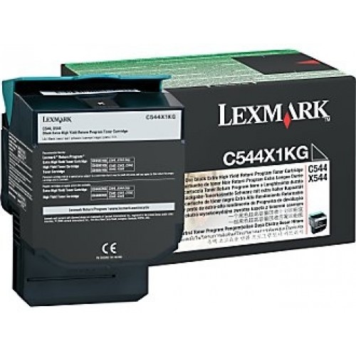 Lexmark Cartridge Black (C544X1KG) Return