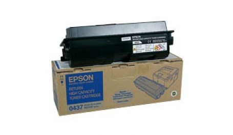 Epson Cartridge Black (C13S050437) (C13S050435)