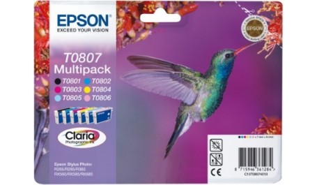 Epson Ink Color Multipack T0807 (C13T08074011)