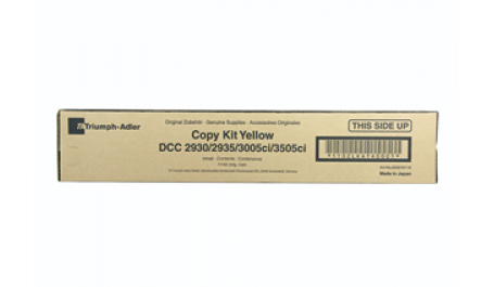 Triumph Adler Copy Kit DCC 2930/ Utax Toner CDC 1930 Yellow (653010116/ 653010016)
