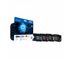 Brother LC 1280XL (LC1280XLVALBPDR), Juoda, Žydra, Purpurinė, Geltona , 2400 psl.