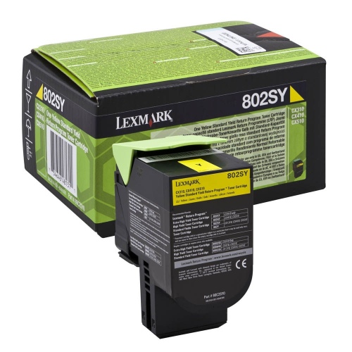 Lexmark Cartridge 802SY0 Yellow (80C2SY0)