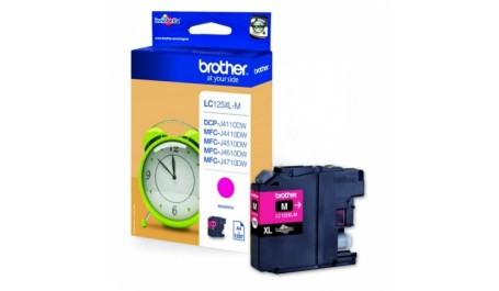 Brother LC 125XL (LC125XLM), Purpurinė, 1200psl.