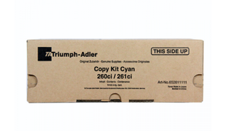 Triumph Adler Copy Kit 260ci/ Utax Toner 260ci Cyan (652611111/ 652611011)