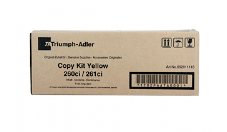 Triumph Adler 260Ci/ Utax 260Ci/ Yellow (652611116/ 652611016)