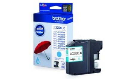 Brother LC 225XL (LC225XLC), Žydra , 1200 psl.