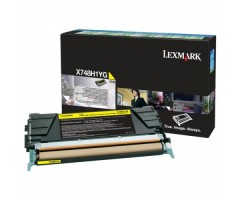 Lexmark Cartridge Return Yellow (X748H1YG)