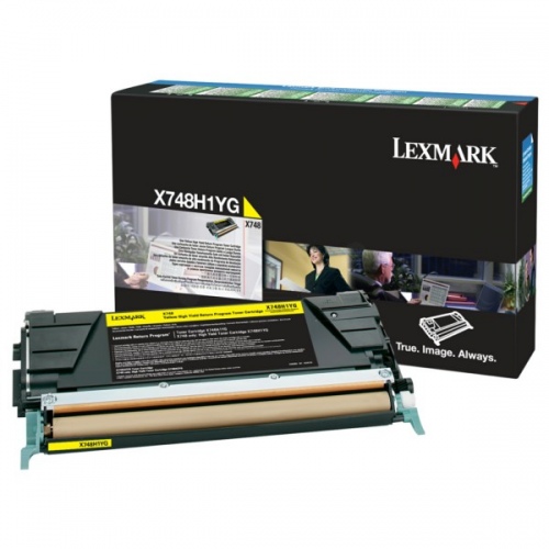 Lexmark Cartridge Return Yellow (X748H1YG)
