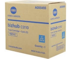 Konica-Minolta Toner TNP-51 Cyan (A0X5455)