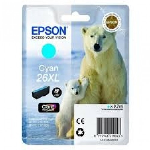 Epson Ink Cyan (C13T26324012)