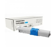 Toshiba Toner T-FC26SC6K Cyan (6B000000557)