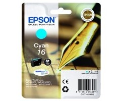Epson Ink No.16 Cyan LC (C13T16224010) 3,1ml