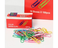 Spalvotos sąvaržėlės 28 mm, 100 vnt 853284