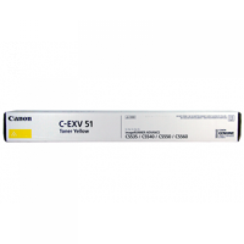 Canon Toner C-EXV 51 Yellow (0484C002)