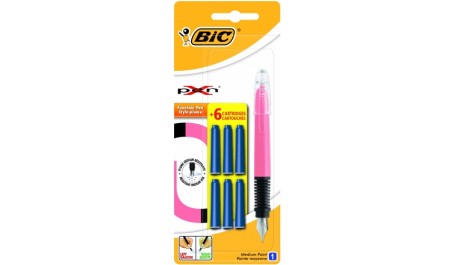 BIC Plunksnakotis Fountain Pen XPEN, BL1 + 6 kapsulės, 941603