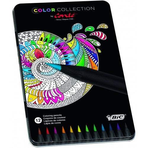 BIC Spalvoti pieštukai COLOR COLLECTION 12 spalvų rinkinys 942168