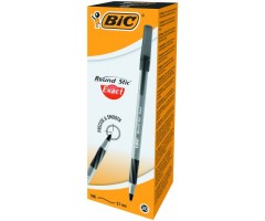 BIC Tušinukas ROUND STIC EXACT 0.8 mm, juodas, pakuotėje 20 vnt 340862