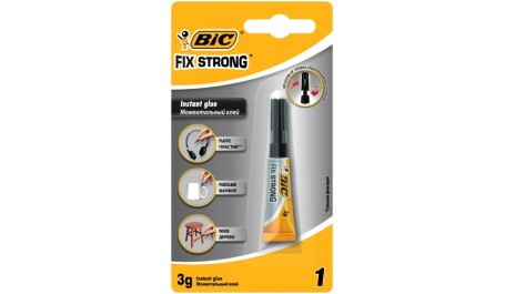 BIC Stiprios fiksacijos klijai FIX STRONG 3 g 9020852