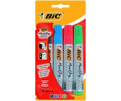 BIC Permanentinių žymeklių rinkinys ECO 2000 4 spalvų rinkinys, 2-5 mm 020040