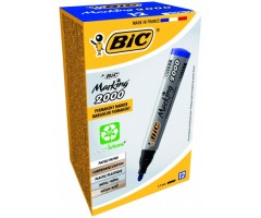 BIC Permanentinis žymeklis ECO 2000 2-5 mm, mėlynas, pakuotėje 12 vnt 000064