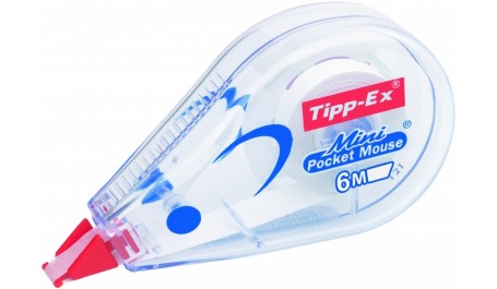 BIC Korekcinė juostelė MINI POCKET MOUSE 5 mm x 6 m, pakuotėje 10 vnt 512085