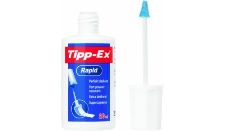 BIC Korektorius su teptuku RAPID 20 ml, pakuotėje 10 vnt 100302