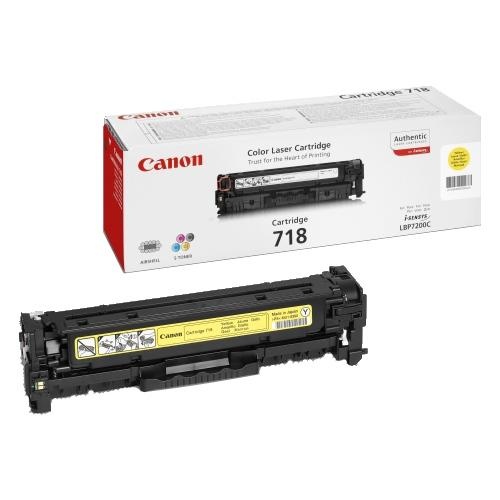 Canon CONTRACT Cartridge 718 Yellow (2659B014) (2659B011)