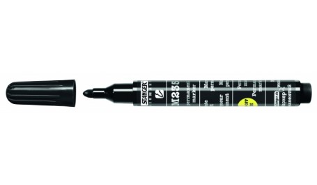 STANGER Permanentinis žymeklis M235, 1-3 mm, juodas, pakuotėje 10 vnt 712000