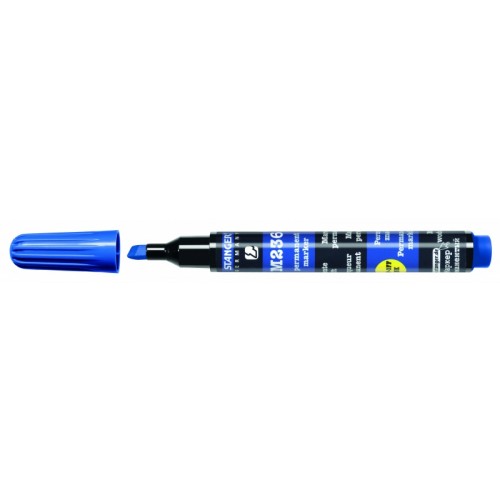 STANGER Permanentinis žymeklis M236, 1-4 mm, mėlynas, pakuotėje 10 vnt 712005