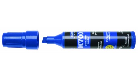 STANGER Permanentinis žymeklis M700 1-7 mm, mėlynas, pakuotėje 6 vnt 717001