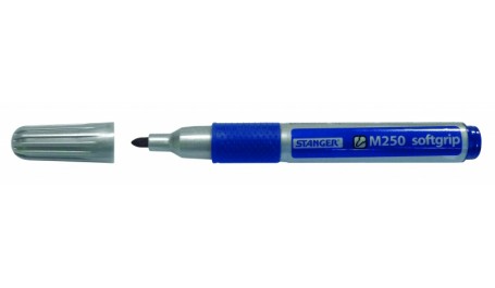 STANGER Permanentinis žymeklis M250, 1-3 mm, mėlynas, pakuotėje 10 vnt 712501