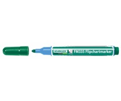 STANGER Žymeklis Flipchart FM335, 1-3 mm, žalias, pakuotėje 10 vnt 713003