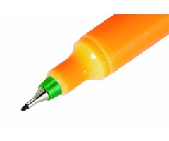 STANGER Žymeklis skaidrėms 0.4 mm, juodas, pakuotėje 10 vnt 710045