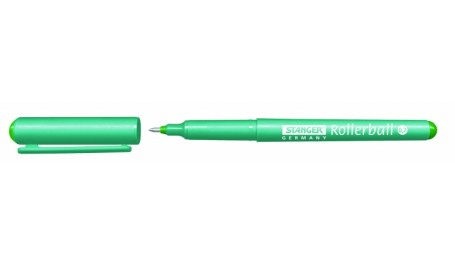 STANGER Rašiklis Solid 0.7 mm, žalias, pakuotėje 10 vnt 740013