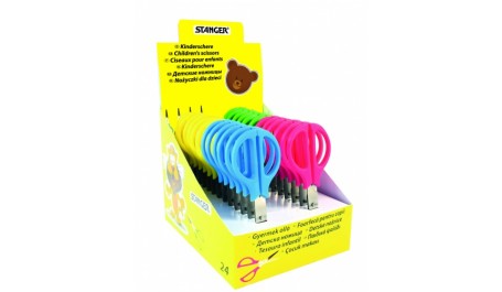 STANGER Vaikiškos žirklės, nerūdijančio plieno, 12,5 cm, 24 vnt 340105