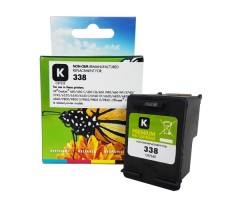 Hewlett-Packard 338 (C8765EE) Juoda, 450 psl.