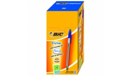 BIC Tušinukas CRISTAL 1.0 mm, žalias, pakuotėje 50 vnt 129641