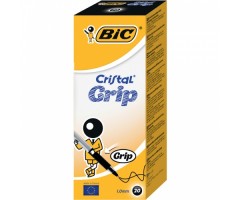 BIC Tušinukas CRISTAL GRIP 0.32 mm, mėlynas, pakuotėje 20 vnt 23980