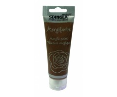 STANGER Akriliniai dažai Acrylic Paints 75 ml, tamsiai rudi 950138