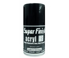 STANGER Akriliniai purškiamieji dažai Acryl AS 100 ml, juodi, blizgūs 116000